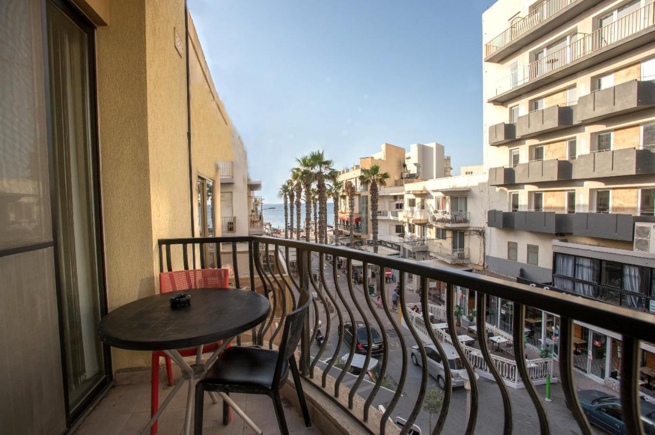 Bugibba Square Seaview 3 Bedroom Apartment St. Paul's Bay Exterior foto